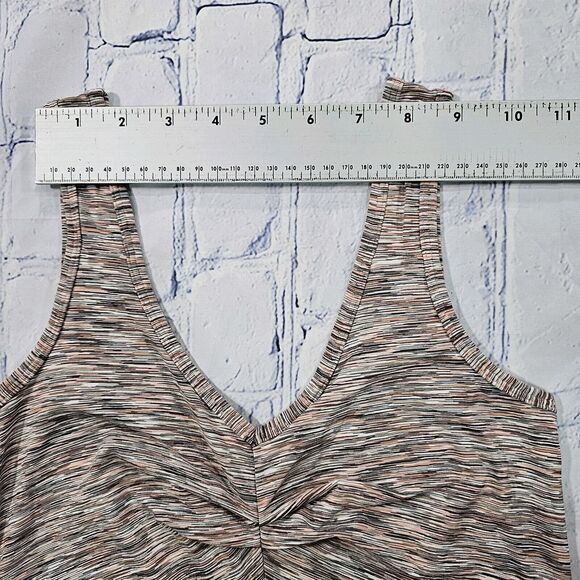 Lucy LucyTech Multicolor Gatherer Bust Active Tank Top Yoga Running WOMENS XS - Picture 4 of 9